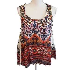 RAGA Multicolor Floral Tank Top